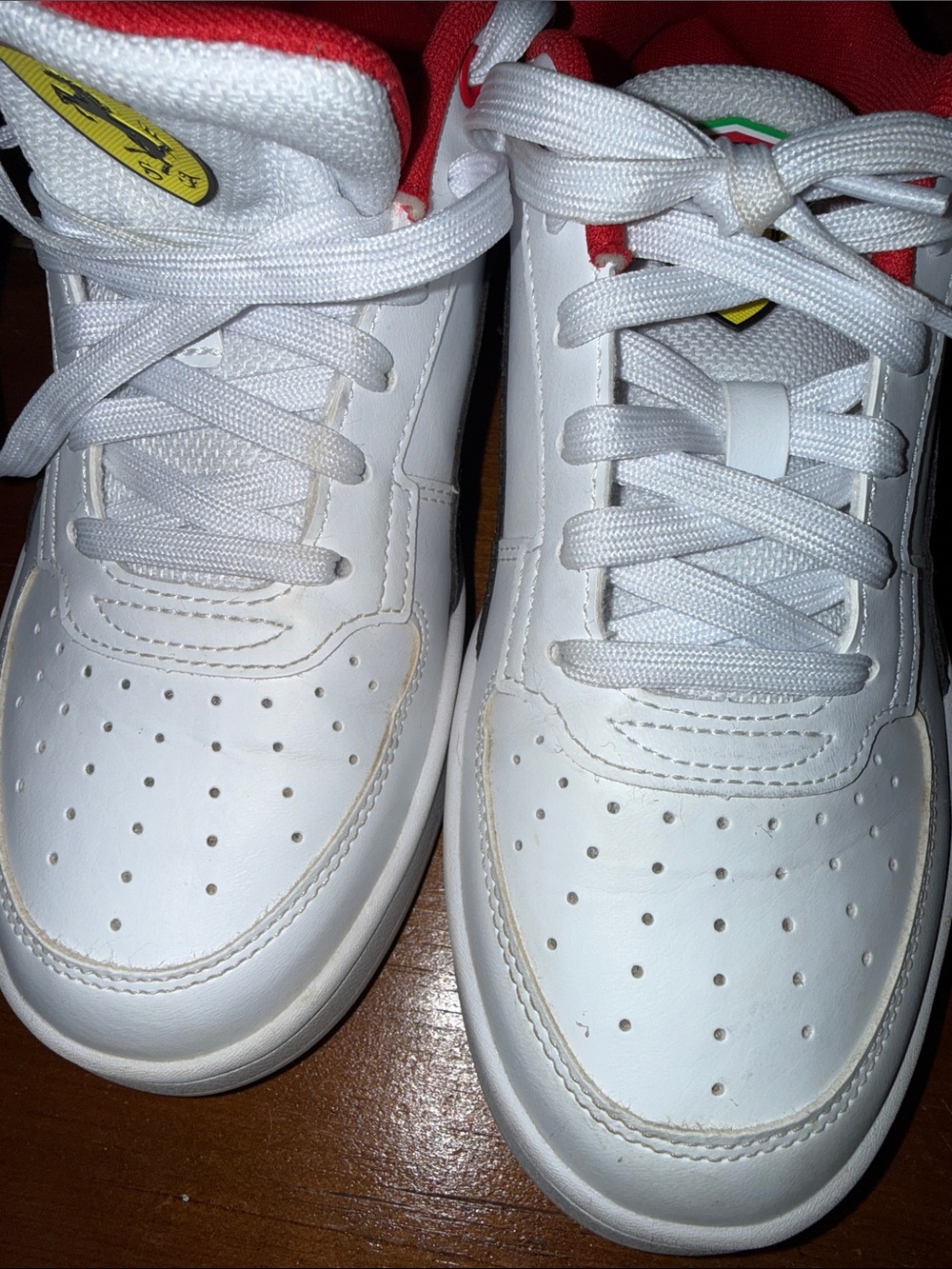 PUMA Scuderia Ferrari Caven 2.0 low-top lifestyle shoes size 7.5